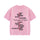 Vintage Movie Cast Crew Printed Oversized Unisex T-shirts
