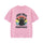 Vintage Funny Cat Pew Pew Printed Oversized Unisex T-shirts
