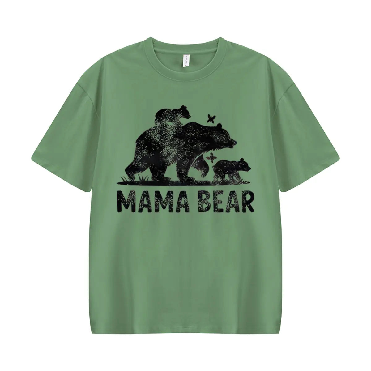 Vintage Mama Bear Printed Oversized Unisex T-shirts