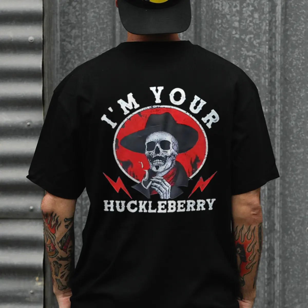 I'm Your Huckleberry Printed Men's T-shirt
