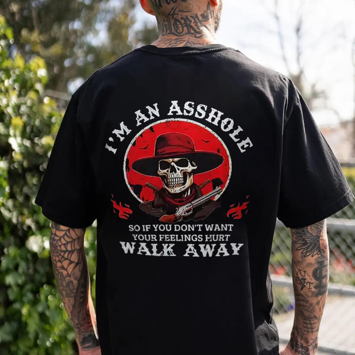 I'm An Asshole Printed Men's T-shirt