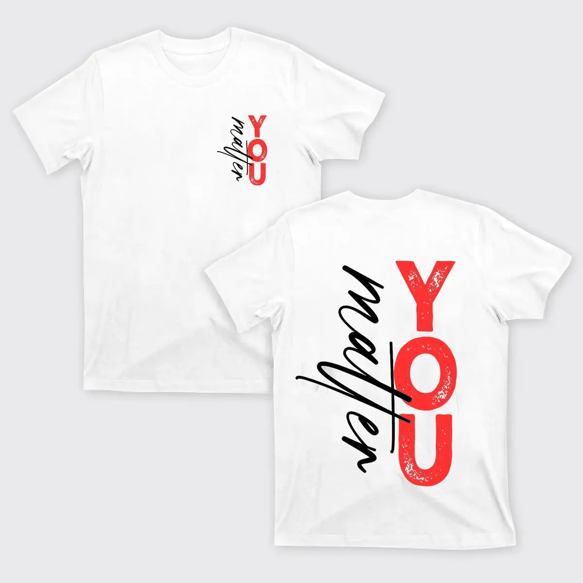 You Matter Printed Men's T-shirt