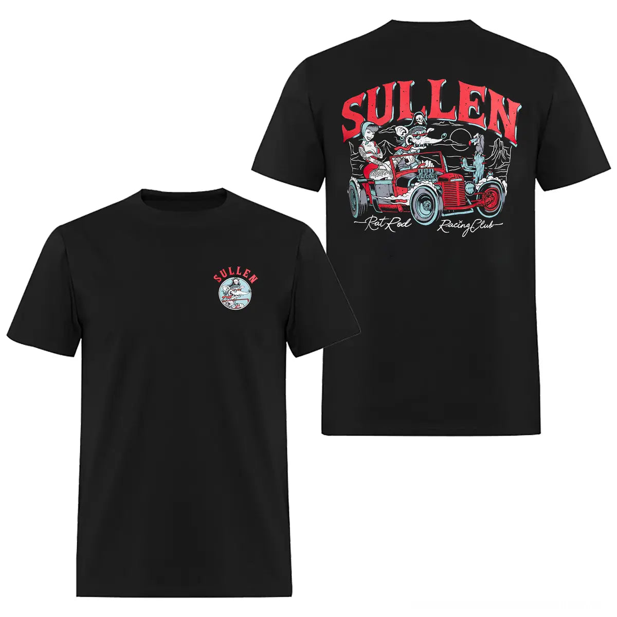 Rat Rod Racing Printed Men's T-shirt