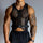 Plus Size Sexy Mesh Men's Sports Vest