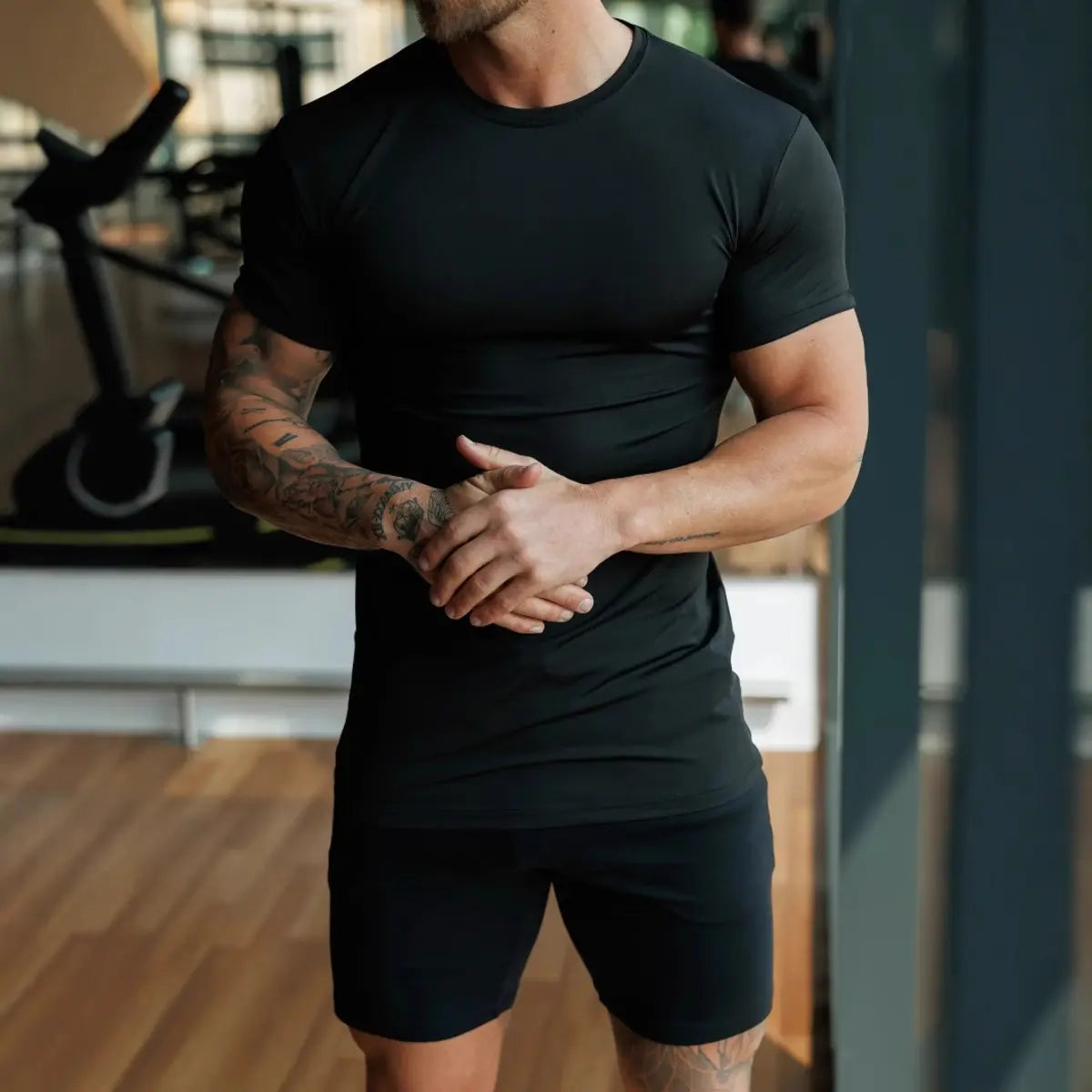 Fitness Sports Stretch Sports Men's T-Shirt