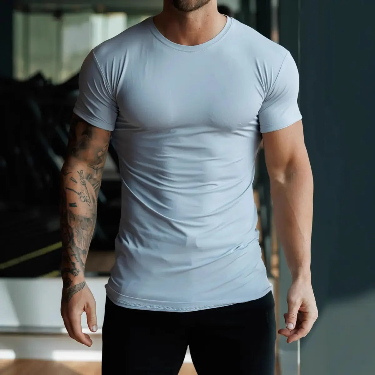 Fitness Sports Stretch Sports Men's T-Shirt