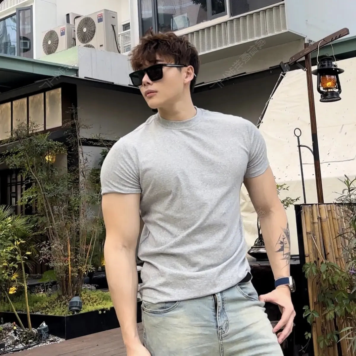 Men's Fitness Sports T-shirt