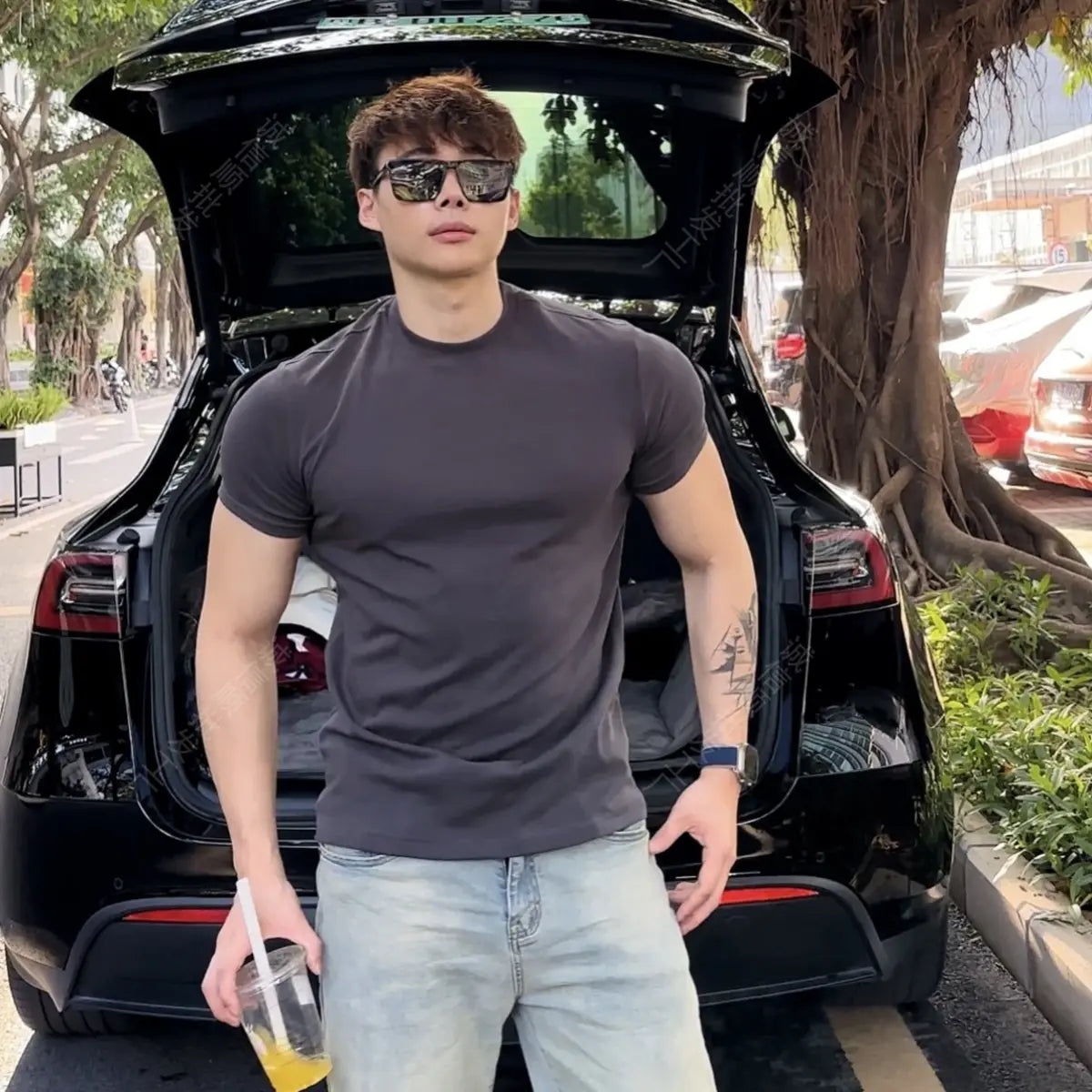 Men's Fitness Sports T-shirt