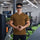 Solid Color Men's Sports T-Shirt