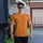 Solid Color Men's Sports T-Shirt
