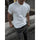 Solid Color Slim Fit Men's T-Shirt