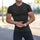 Summer Fitness Stretch Short Sleeve Men's T-Shirt