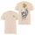 Floral Skull Printed Oversized Unisex T-shirt
