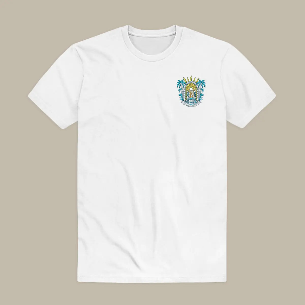Summer Again Printed Men's T-shirt