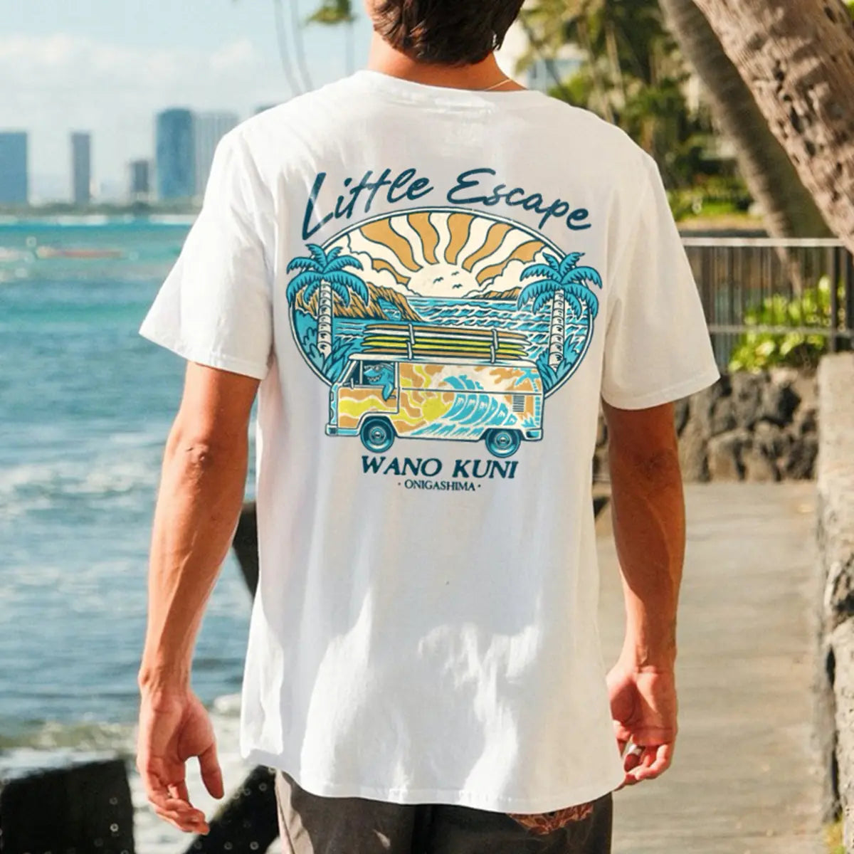 Little Escape Printed Men's T-shirt