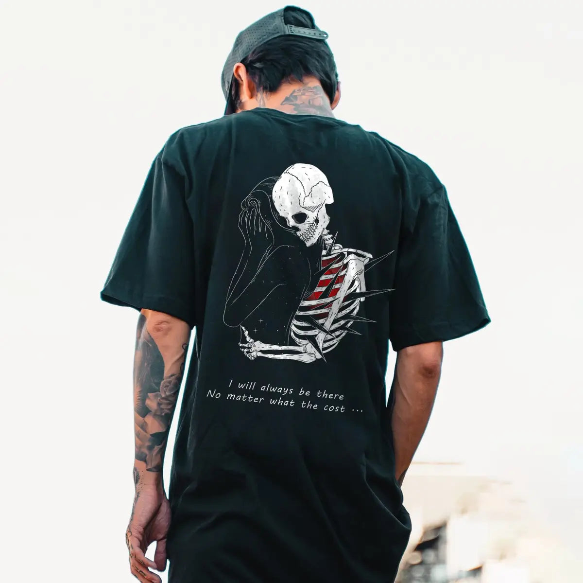I Will Always Be There No Matter What The Cost Printed Men's T-shirt