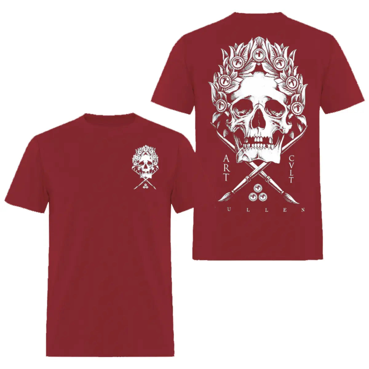 Vintage Skull Printed Oversized Unisex T-shirt