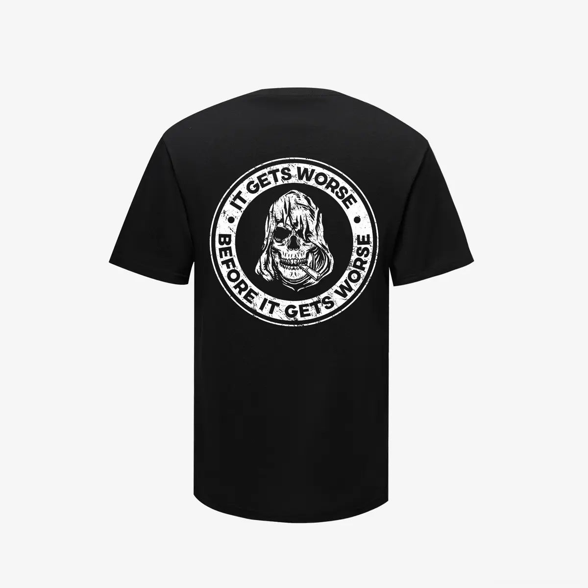It Gets Worse Before It Gets Worse Printed Men's T-shirt
