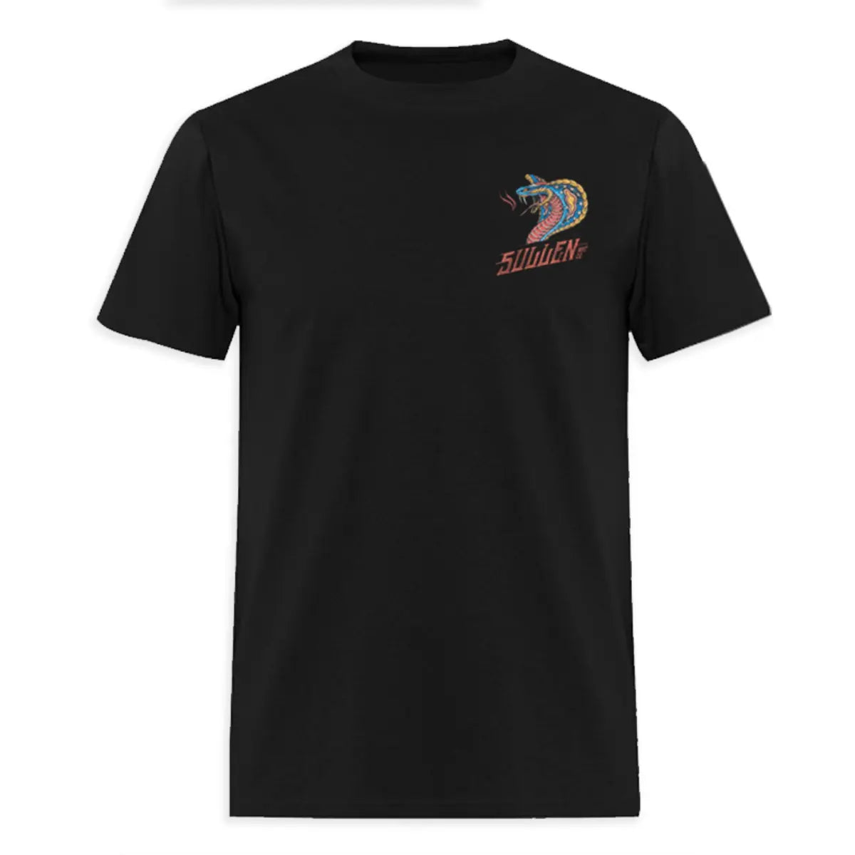 Snake Art Printed Men's T-shirt