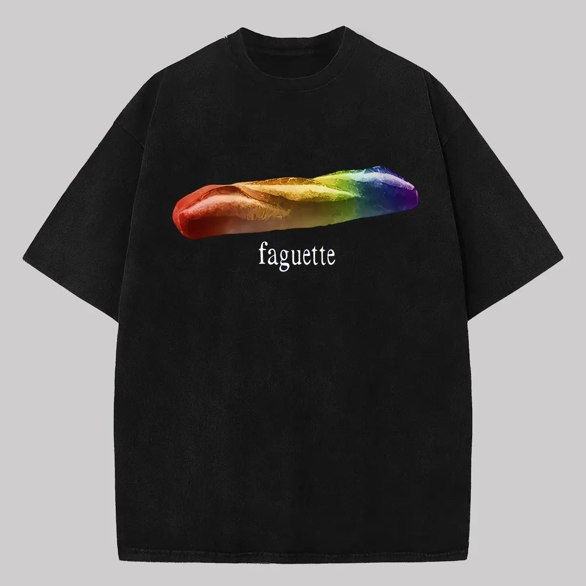 Faguette Printed Oversized Unisex T-Shirts
