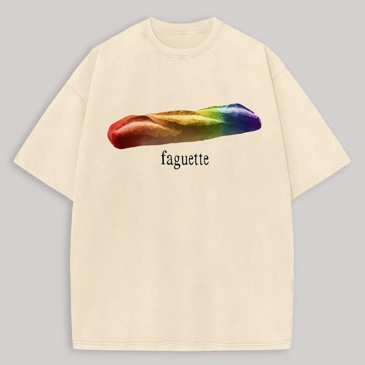 Faguette Printed Oversized Unisex T-Shirts