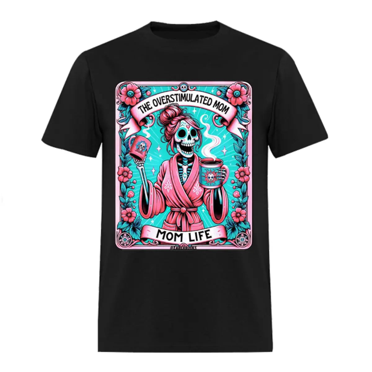 The Overstimulated Mom Printed Men's T-shirt