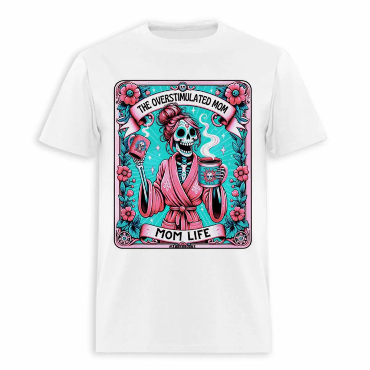 The Overstimulated Mom Printed Men's T-shirt