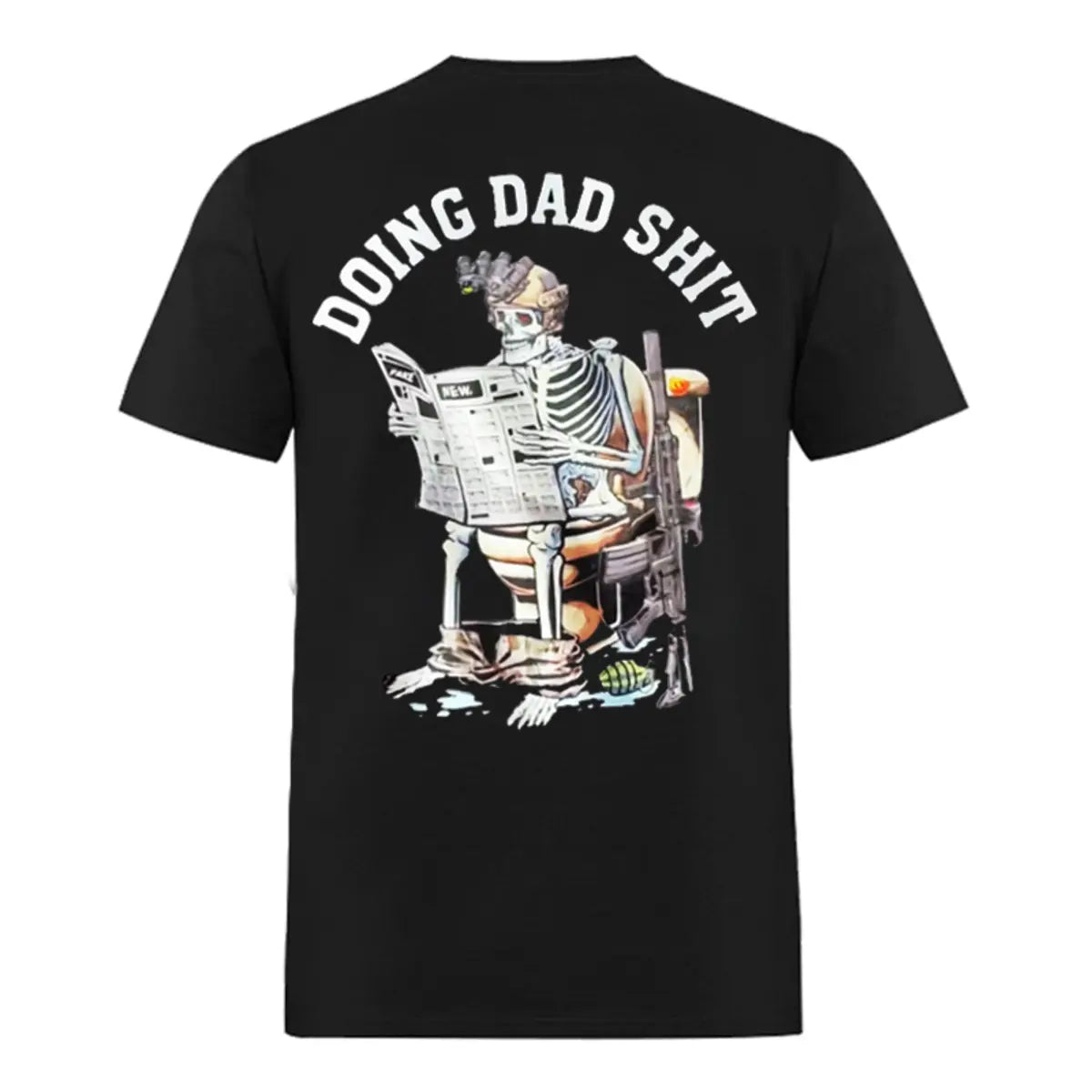 Doing Dad Shit Printed Men's T-shirt