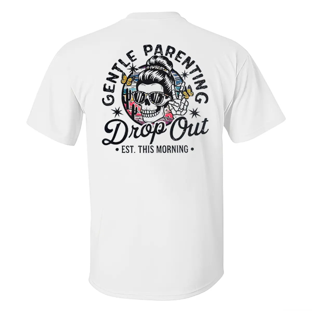Gentle Parenting Drop Out Printed Unisex Oversized T-shirt