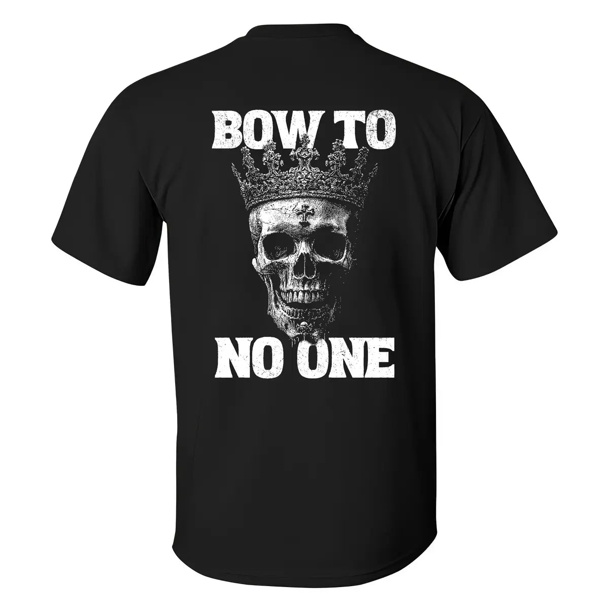 Bow To No One Skull T-shirt