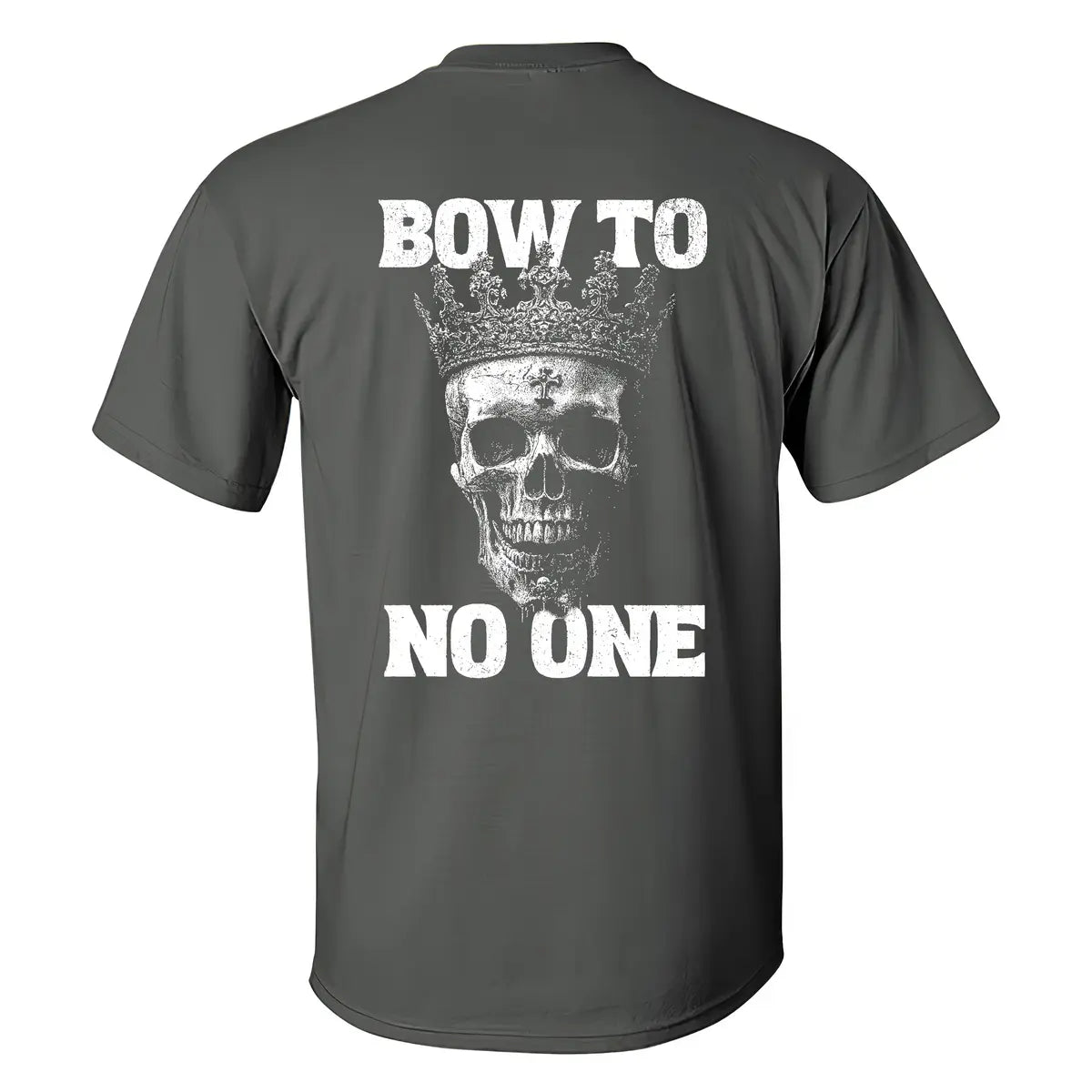 Bow To No One Skull T-shirt