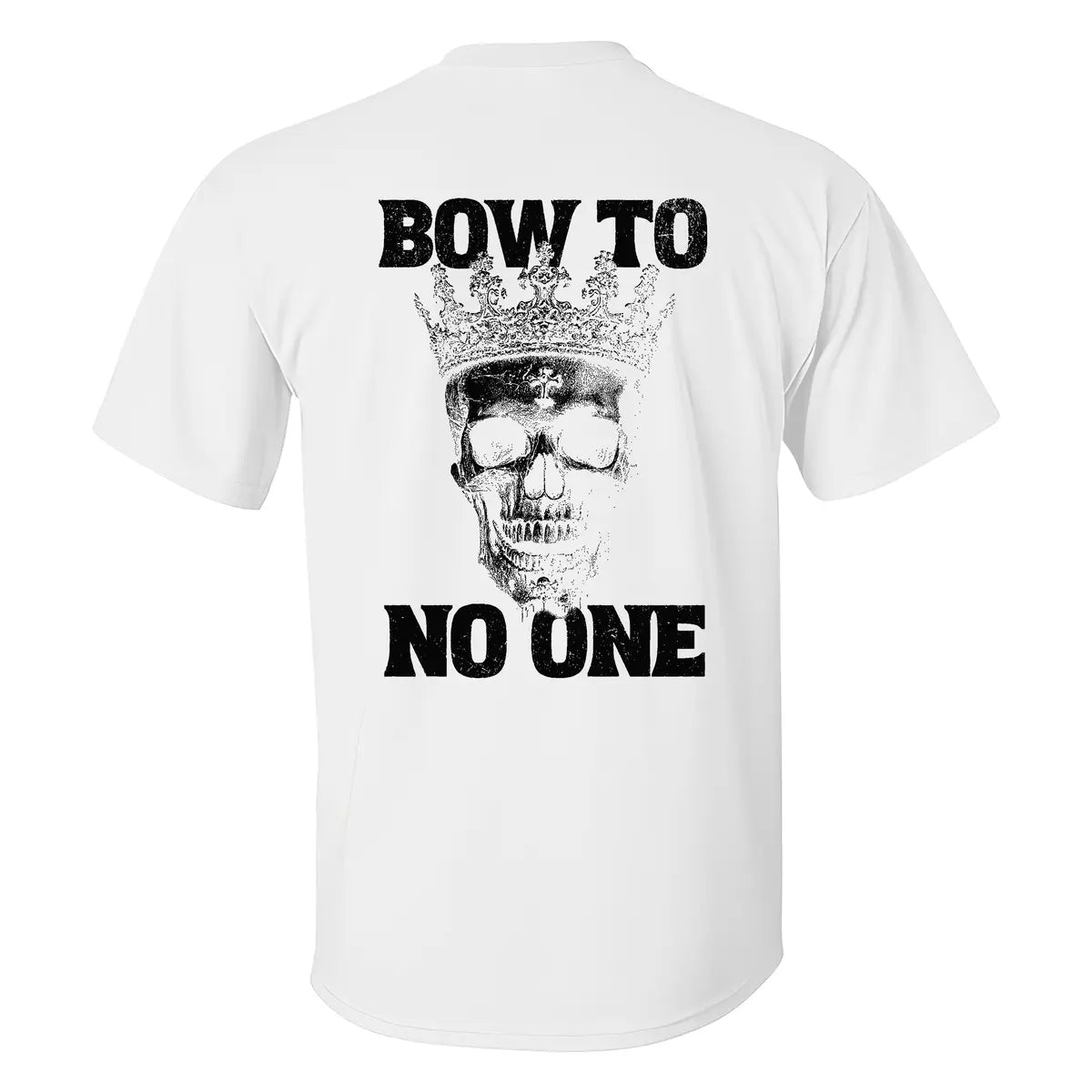 Bow To No One Skull T-shirt