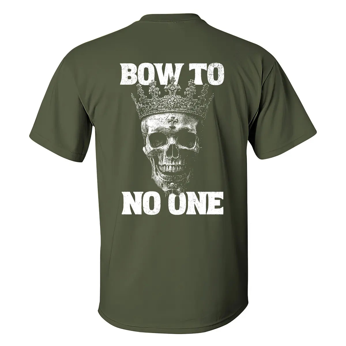 Bow To No One Skull T-shirt