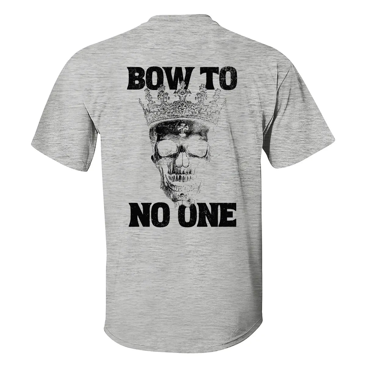 Bow To No One Skull T-shirt