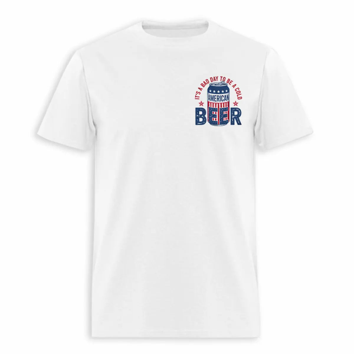 It's A Bad Day To Be A Cold Beer Printed Oversized Unisex T-shirt