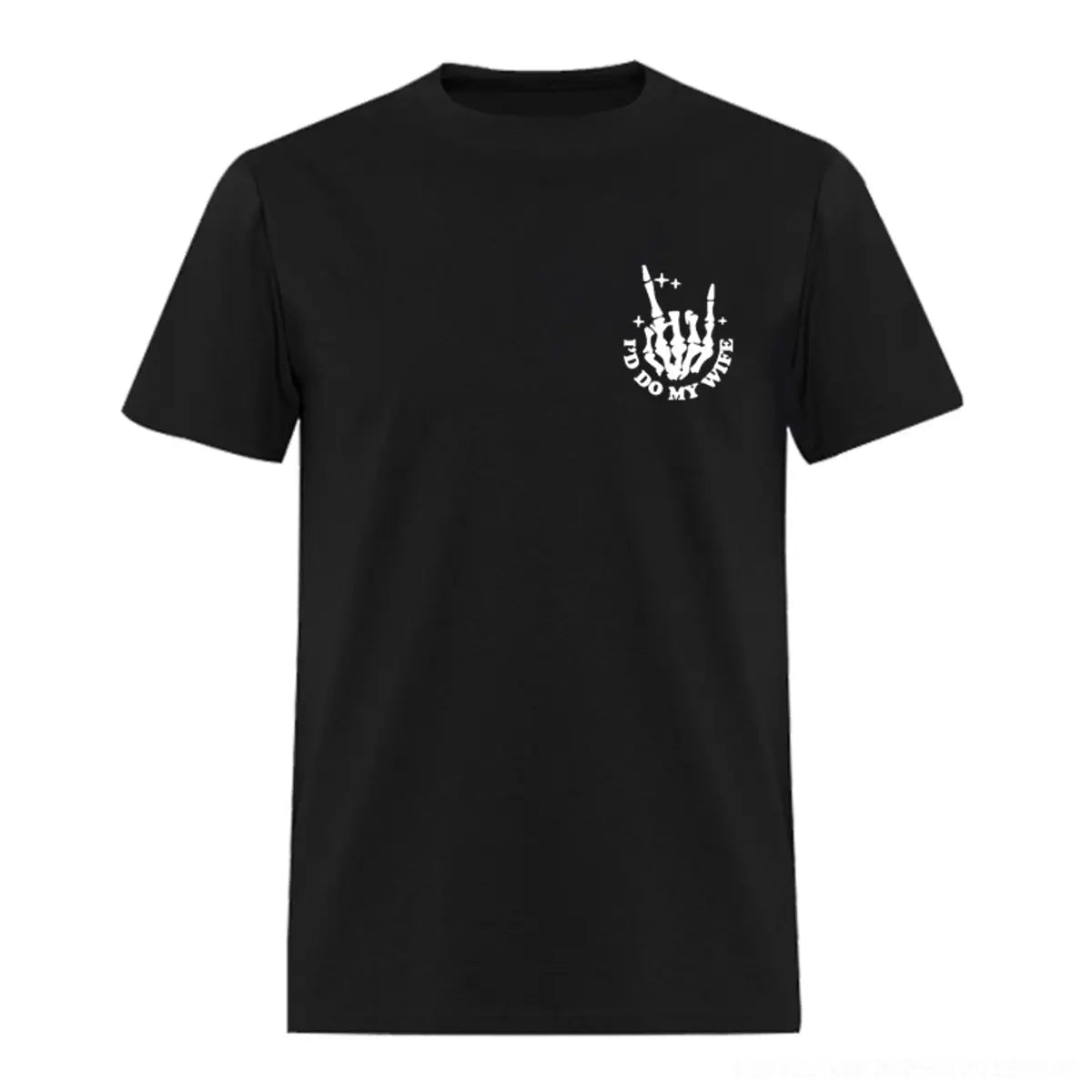 Today I Don't Feel Like Doing Anything Except My Wife, I'd Do Her Printed Unisex Oversized T-shirt Image - 3