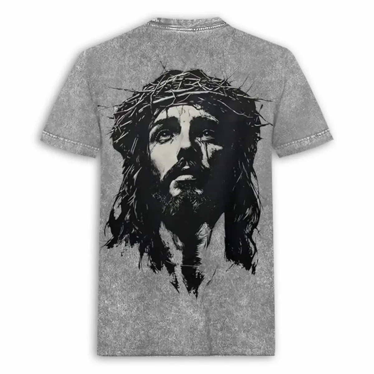 Jesus Christian Printed Unisex Washed T-Shirt