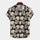 Hawaiian Beach Skulls Short Sleeve Button-Up Men's Shirt