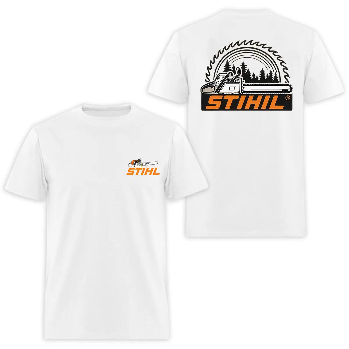 Stihl Chain Saws Printed Men's T-Shirt   