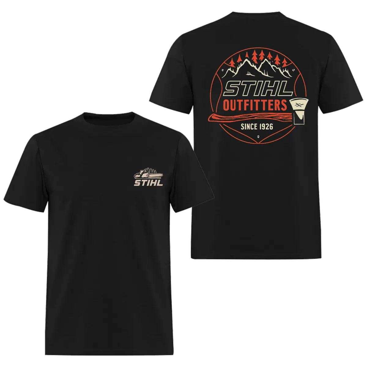 Stihl Chain Saws Printed Men's T-Shirt   