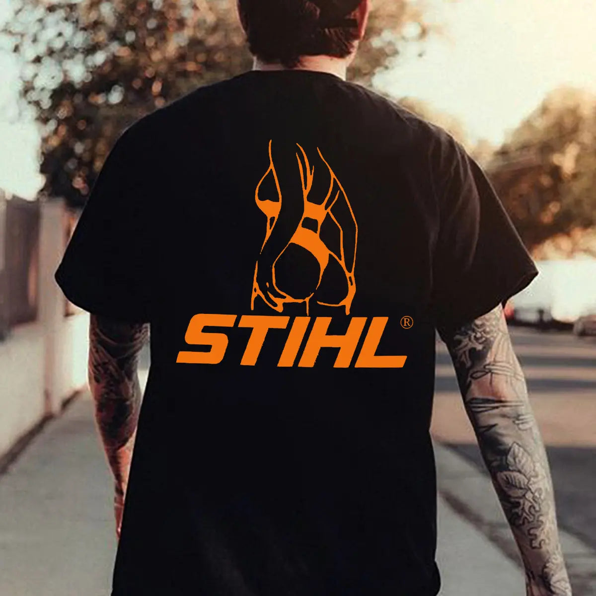 Stihl Chain Saws Printed Men's T-Shirt