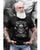 Viking Der Tod Lacht Uns Alle An  Printed Men's T-shirt