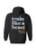 Train Like A Beast Look Like A Beauty Printed Women's Hoodie