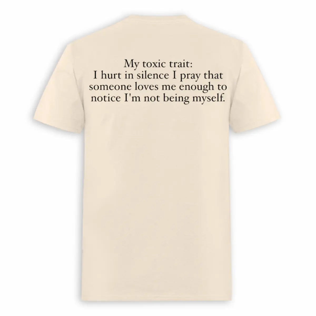 My Toxic Trait Printed Oversized Unisex T-shirts Image - 1