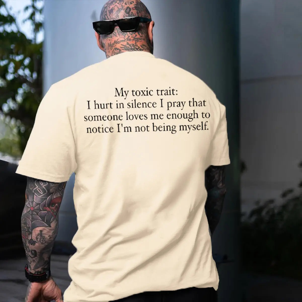 My Toxic Trait Printed Oversized Unisex T-shirts Image - 2