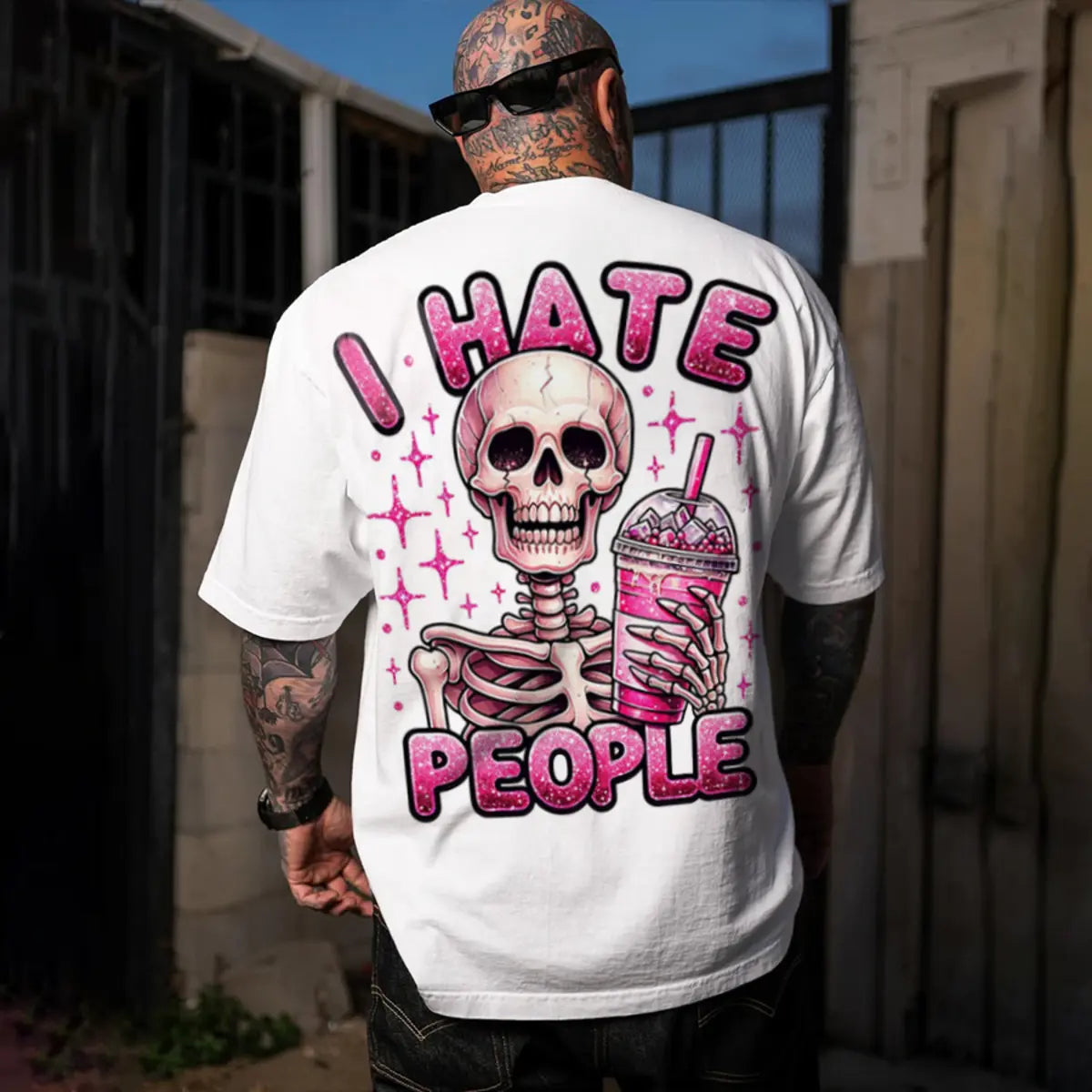 Sarcasm Mode Printed Oversized Unisex T-shirt