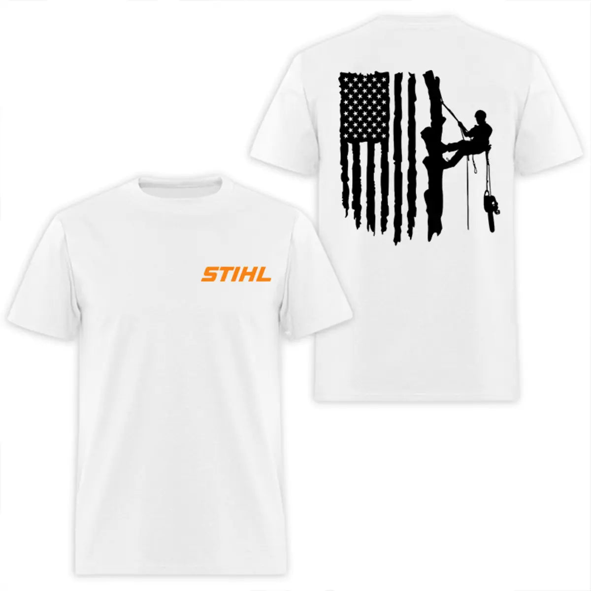 Stihl Chainsaw Printed Men's T-Shirt