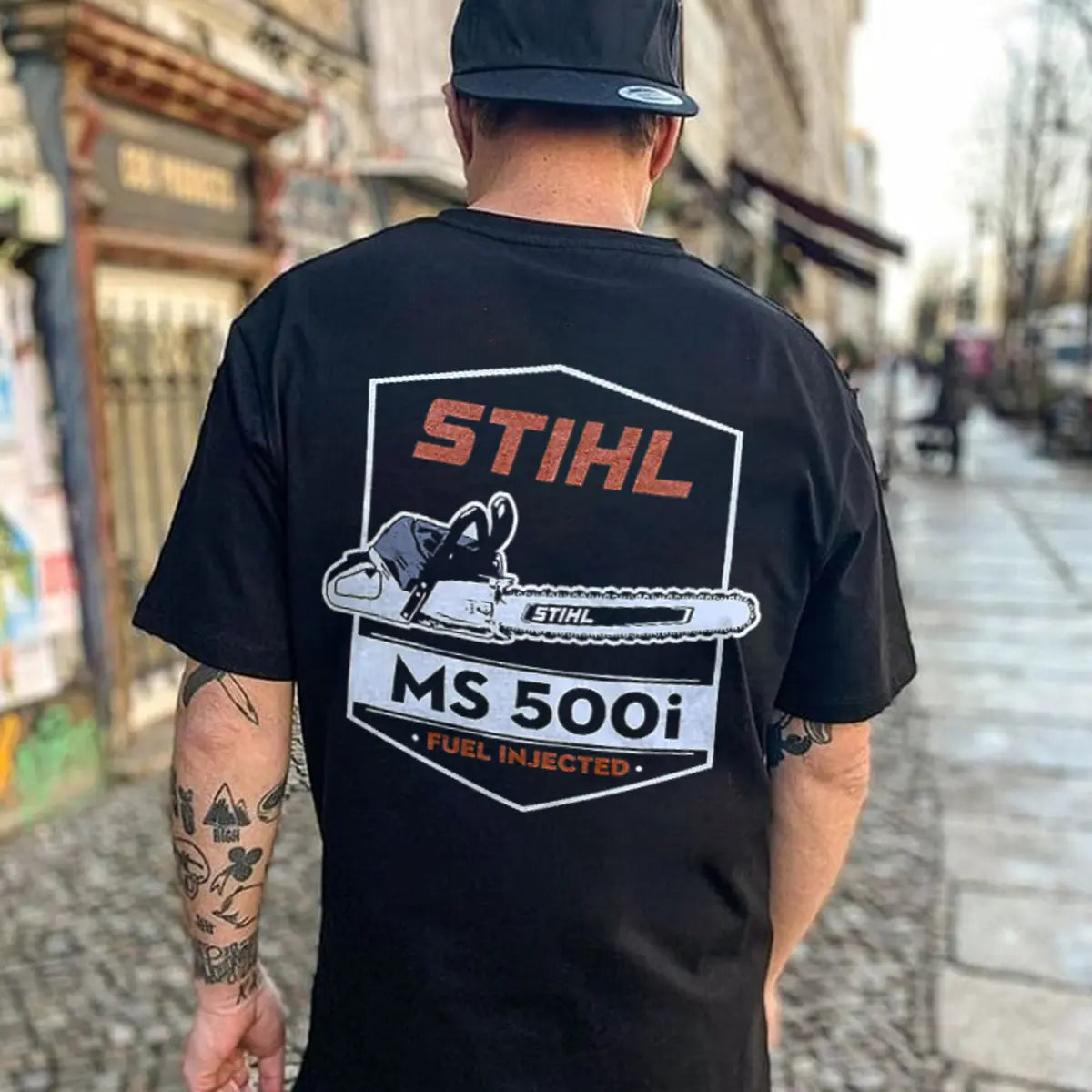 Stihl MS 500i Printed Men's T-Shirt
