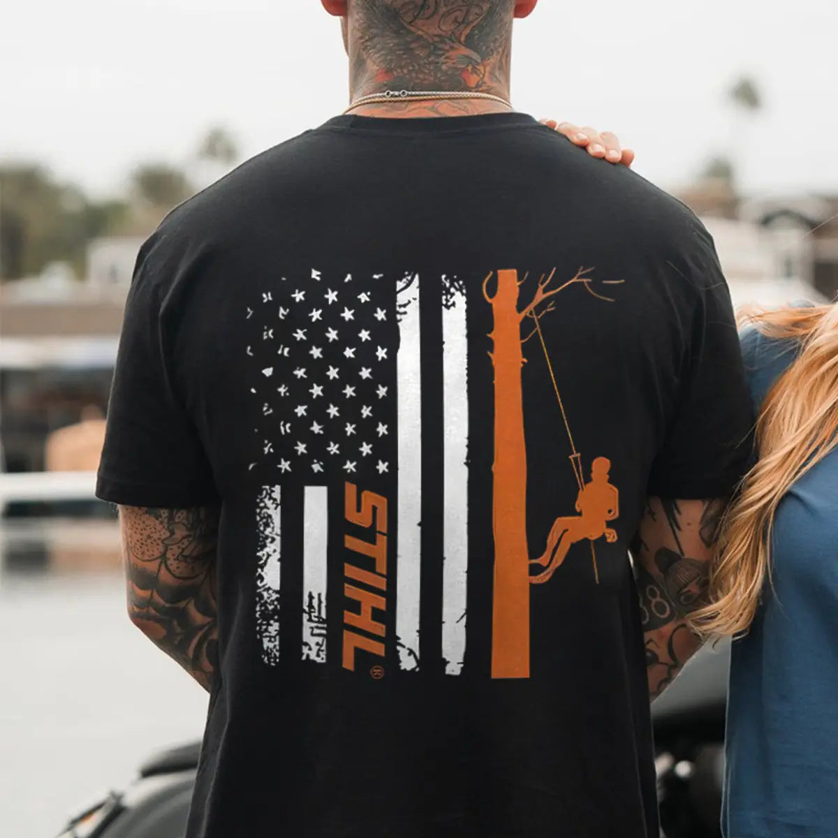 Stihl Chainsaws Printed Men's T-Shirt