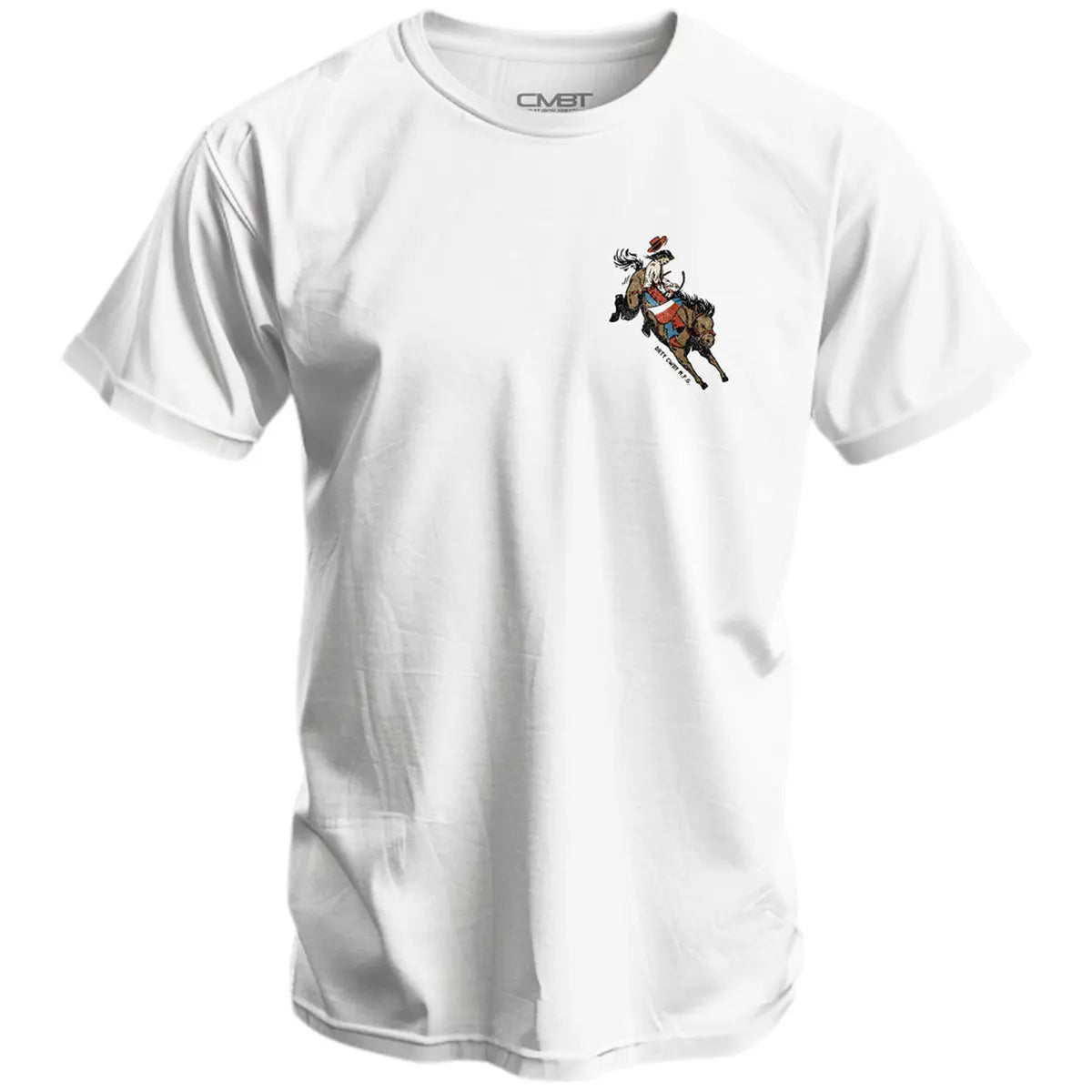 Ride 'Em Raw Printed Oversized Unisex T-shirt